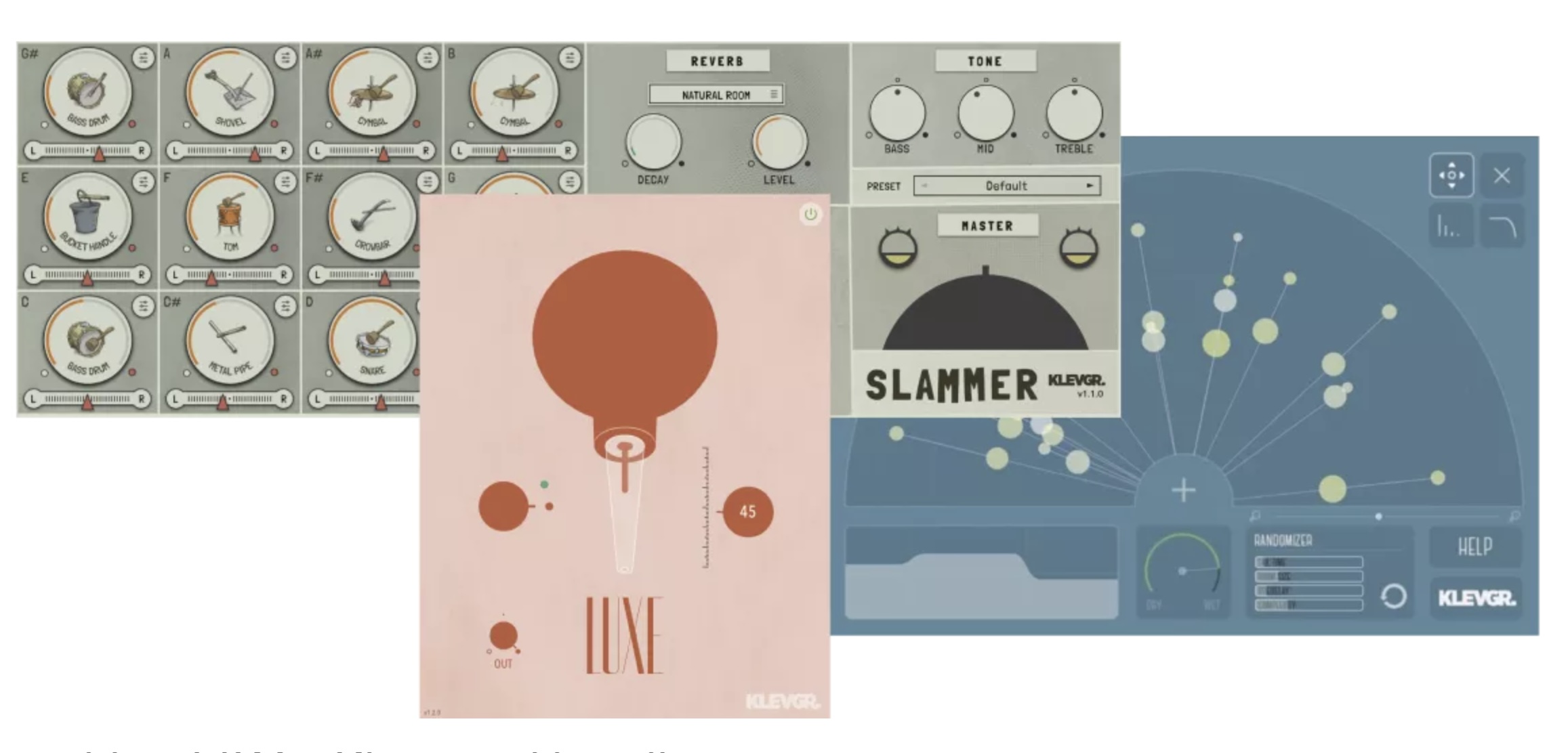 Klevgrand / KLEVGR Bundle: Slammer, Roverb and LUXE